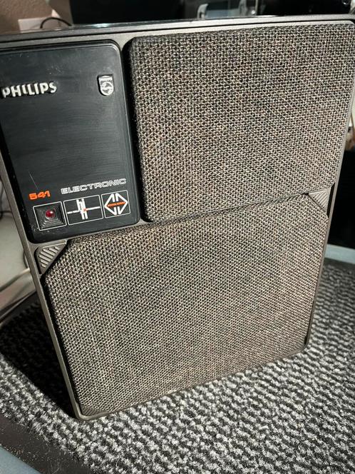 Philips MFB-541 proto type of zelfbouw, Audio, Tv en Foto, Luidsprekers, Zo goed als nieuw, Front, Rear of Stereo speakers, Minder dan 60 watt