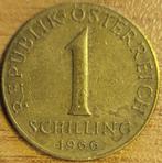 OOSTENRIJK 1 schilling 1966 KM#2886 FINE .., Ophalen of Verzenden, Oostenrijk, Losse munt