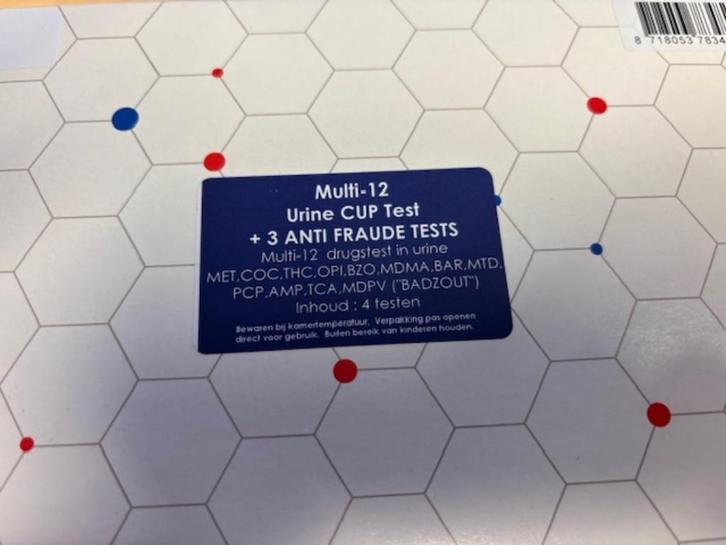 drugstesten, Diversen, Verpleegmiddelen, Nieuw, Verzenden