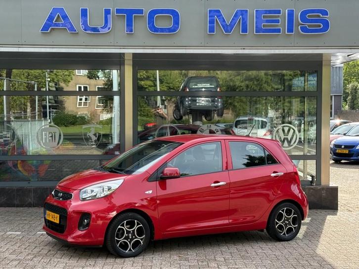 Kia PICANTO 1.0 CVVT DynamicLine Clima LED LM-Velgen, Auto's, Kia, Bedrijf, Picanto, ABS, Airbags, Airconditioning, Alarm, Bluetooth