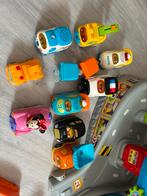 Toet toet auto garage wegen en auto’s, Kinderen en Baby's, Ophalen, Gebruikt, 2 tot 4 jaar