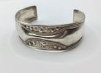 Vintage Berber armband 925 zilver gemerkt rijk bewerkt, Verzenden, Zilver, Armband