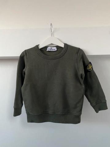 Stone Island sweater groen junior maat 2 beschikbaar voor biedingen