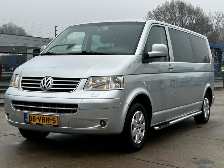 VW Transporter T5 / 130pk / APK! / Silver edition, Auto's, Bestelauto's, Particulier, Te koop, Airbags, Airconditioning, Bluetooth