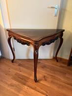 Antieke Kaartentafeltje sidetable met sierlijke poten, Antiek en Kunst, Antiek | Meubels | Tafels, Ophalen