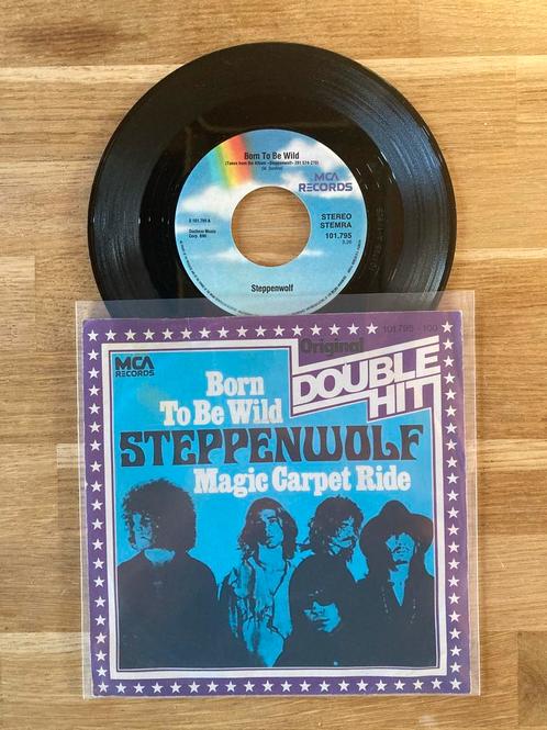 Steppenwolf - Born to be wild / Magic carpet ride, Cd's en Dvd's, Vinyl Singles, Single, 7 inch, Ophalen of Verzenden