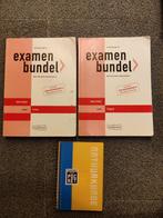 Examenbundels VWO  ENG + FR  12-7, Ophalen of Verzenden, Zo goed als nieuw, HAVO