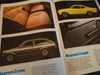 Brochure Vauxhall Magnum 1974, Boeken, Ophalen of Verzenden, Zo goed als nieuw, Overige merken