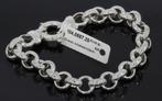 Nieuwe jasseron dames armband zilver robuuste schakel 10mm