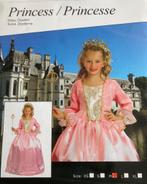 Nieuwe prinsessenjurk in roze/goud met hoepelrok, Ophalen of Verzenden, Nieuw, 122 t/m 128, Meisje