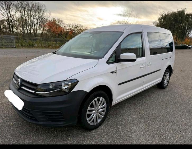 VW Caddy Maxi 1.4TGI aangepast voor mensen met een beperking, Auto's, Bestelauto's, Particulier, Volkswagen, CNG (Aardgas), Euro 6