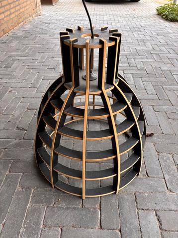 Houten Hanglamp - Stijlvol Design beschikbaar voor biedingen
