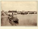 foto brug Nauernasche Vaart Krommenie 1869 en molen de Zwaan, Ophalen of Verzenden, Voor 1940, Zo goed als nieuw, Foto
