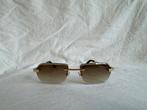 Cartier santos bril bruin, Overige merken, Zonnebril, Bruin, Nieuw