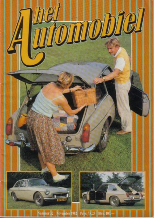 Automobiel 32 1982 : MG MGB - Mercedes Benz 170D - Panhard, Boeken, Auto's | Folders en Tijdschriften, Gelezen, Algemeen, Ophalen of Verzenden