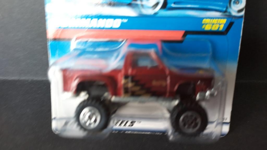 Chevrolet Blazer Commando 1:64 3inch Hotwheels Pol, Hobby en Vrije tijd, Modelauto's | Overige schalen, Auto, Verzenden, Nieuw