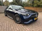 C200 204pk 2021/AMG/garantie t/m mei-2027 in top staat, Auto's, Automaat, 1800 kg, 4 cilinders, Blauw