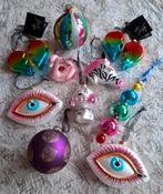 Toffe kleurrijke set 10 kersthangers Fred van Leer x Shoeby, Diversen, Kerst, Ophalen of Verzenden