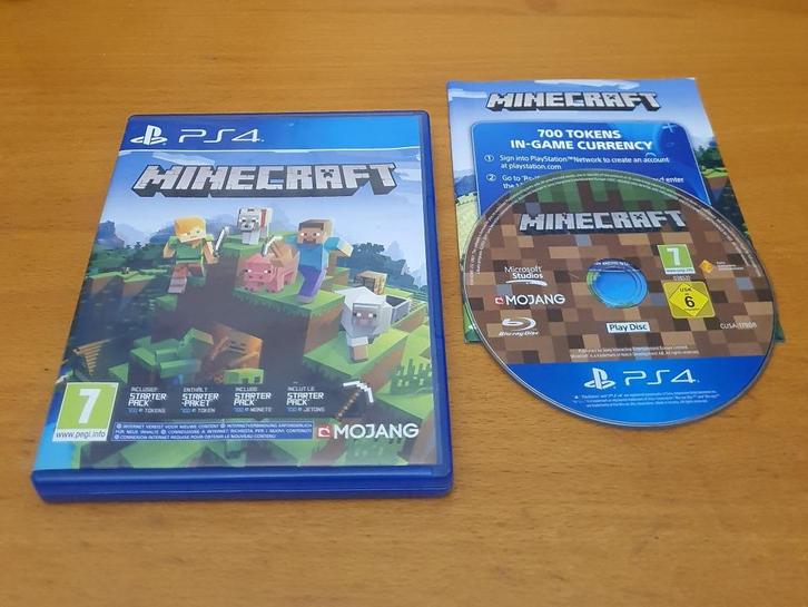 OPRUIMEN | PS4 | Minecraft, Spelcomputers en Games, Games | Sony PlayStation 4, Gebruikt, Avontuur en Actie, 3 spelers of meer