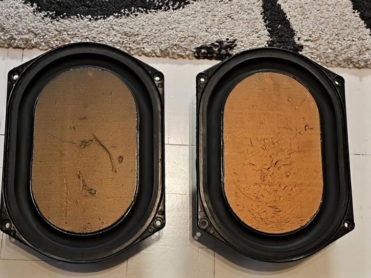 Nette set KEF B139 SP1044 speakers, Audio, Tv en Foto, Luidsprekers, Gebruikt, Front, Rear of Stereo speakers, 120 watt of meer