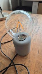 Betonnen lampen voetje tafellamp, Ophalen, Gebruikt, Minder dan 50 cm