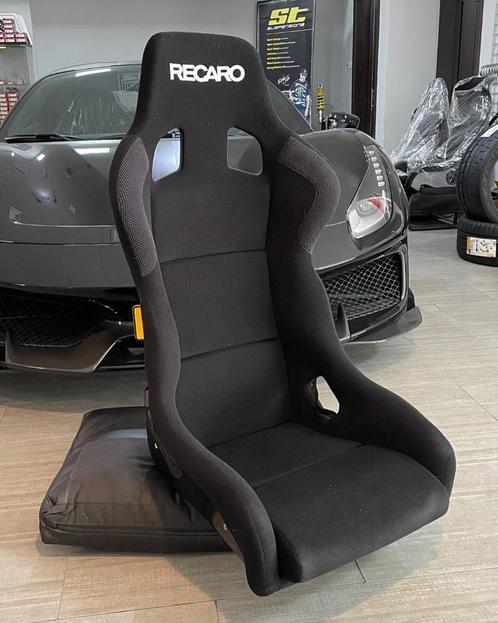 Recaro Profi SPG stof velours zwart kuipstoel schaalstoel, Auto diversen, Tuning en Styling, Ophalen of Verzenden