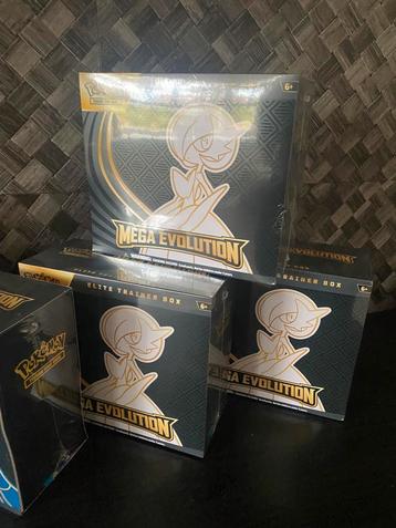 Pokemon 3x Mega Gardevoir ETB's beschikbaar voor biedingen