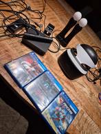 Playstation VR bril + games, Ophalen, Met 2 controllers, Slim, Gebruikt