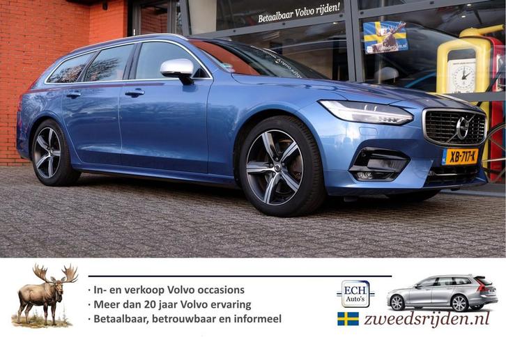 Volvo V90 2.0 T4 190 PK Aut. Business Sport, Panodak, Adapti, Auto's, Volvo, Bedrijf, Te koop, V90, ABS, Achteruitrijcamera, Adaptive Cruise Control
