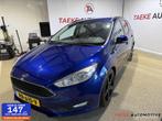 Ford Focus Wagon 1.0 Trend Automaat/Clima/Cruise/Leder/Nap, Auto's, Ford, 125 pk, Gebruikt, Euro 6, Blauw