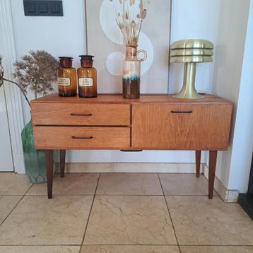 Vintage Teakhouten Dressoir - Simplalux - Jaren '60 beschikbaar voor biedingen