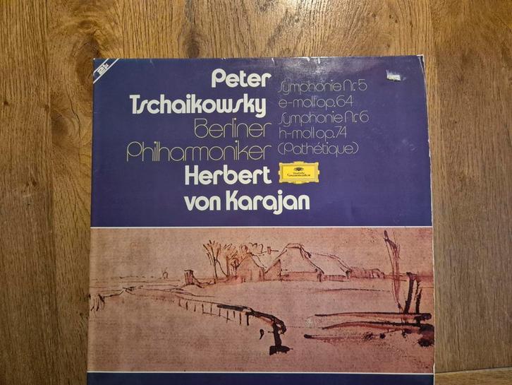 Tschaikowsky Symfonieën - Karajan, Cd's en Dvd's, Cd's | Klassiek, Zo goed als nieuw, Orkest of Ballet, Romantiek, Ophalen