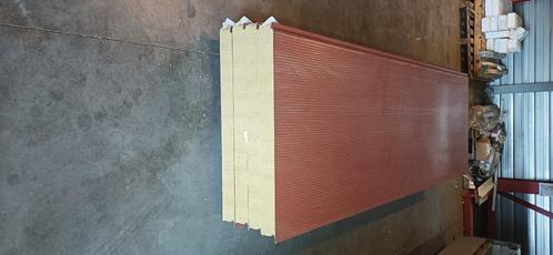Sandwichpanelen en zetwerk, Doe-het-zelf en Verbouw, Platen en Panelen, Gebruikt, Overige materialen, 100 mm of meer, Ophalen