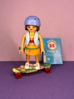 Playmobil: febr 722: figures serie 25: dame op longboard, Kinderen en Baby's, Speelgoed | Playmobil, Nieuw, Complete set, Ophalen of Verzenden