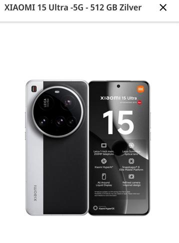 Xiaomi Mi 15 Ultra 512gb geseald, (niet bieden) beschikbaar voor biedingen
