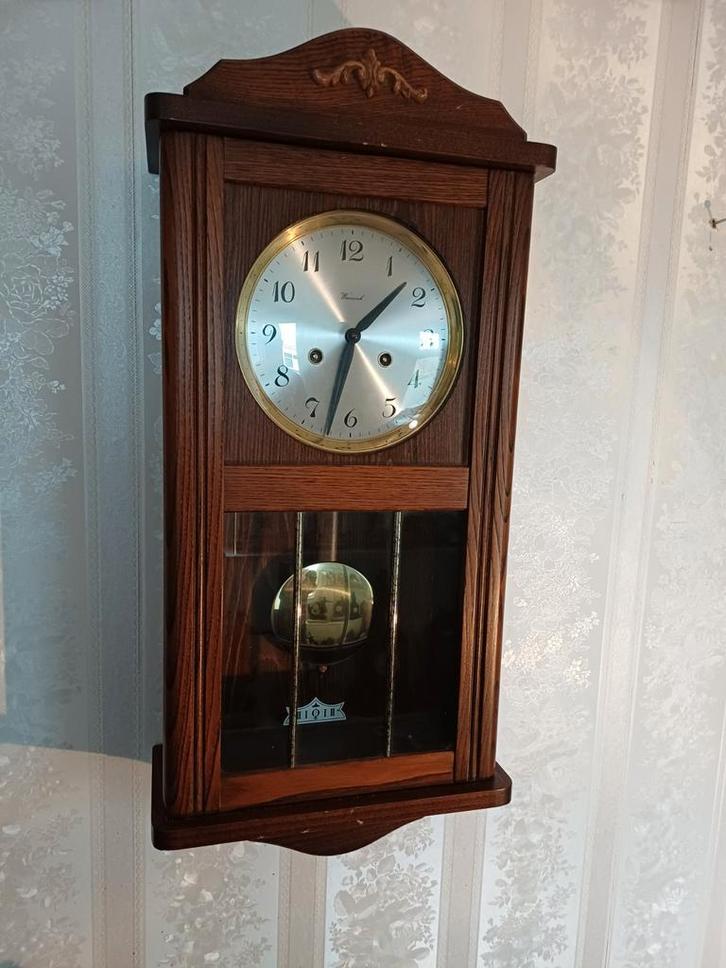 Warmink Regulateur Bim Bam Wandklok, Antiek en Kunst, Antiek | Klokken, Ophalen of Verzenden