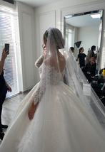 Bruidsjurk/ gelinlik, Ophalen of Verzenden, Zo goed als nieuw, Wit, Trouwjurk