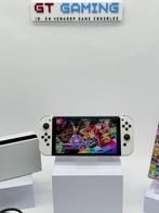 OLED NINTENDO 2024+GARANTIE+ MARIO KART+STUURTJES MEGA PACK, Spelcomputers en Games, Met 2 controllers, Ophalen of Verzenden, Zo goed als nieuw