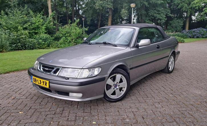 Saab 9-3 Cabrio 2.0 Turbo SE Anniversary LEDER CRUISE CLIMA, Auto's, Saab, Bedrijf, Te koop, Saab 9-3, ABS, Airbags, Airconditioning