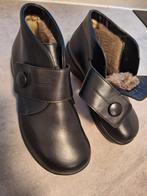 Zwarte leren enkellaarsjes vh merk Ladysko. Mt. 38, Ladysko, Zwart, Lage of Enkellaarzen, Ophalen of Verzenden