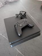 PlayStation 4 Slim 1TB + Controller, Spelcomputers en Games, Spelcomputers | Sony PlayStation 4, Gebruikt, Ophalen of Verzenden