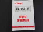 serv Information map Yamaha XTZ 750, Verzenden, Yamaha