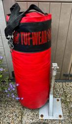 Tuf-Wear Bokszak met Muurbeugel en veer, Gebruikt, Overige, Vechtsportmateriaal, Groter dan maat XL