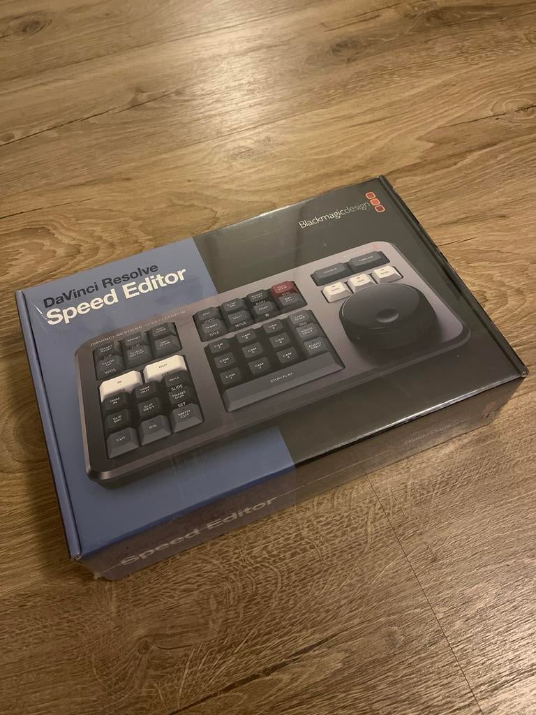 Nieuwstaat - Blackmagic DaVinci Resolve Speed Editor, Ophalen of Verzenden, Nieuw, Video