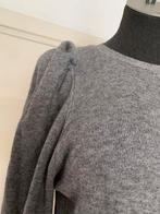 Mooi model grijze trui sweewé paris L 40 leuke pofmouwtjes, Grijs, Maat 42/44 (L), Sweewé paris, Zo goed als nieuw