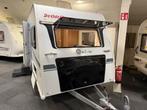 DETHLEFFS NEW LINE 340 HK EINDKEUKEN - DWARSBED (TOP) 820KG, Caravans en Kamperen, Caravans, Overige typen, Rondzit, Bedrijf, 750 - 1000 kg