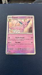 Pokemon Espeon prismatic holo, Hobby en Vrije tijd, Ophalen of Verzenden, Nieuw, Losse kaart