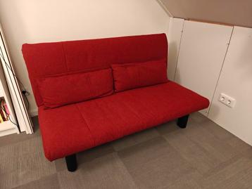 Slaapbank Chicago (Beter Bed) 2-persoons rood beschikbaar voor biedingen