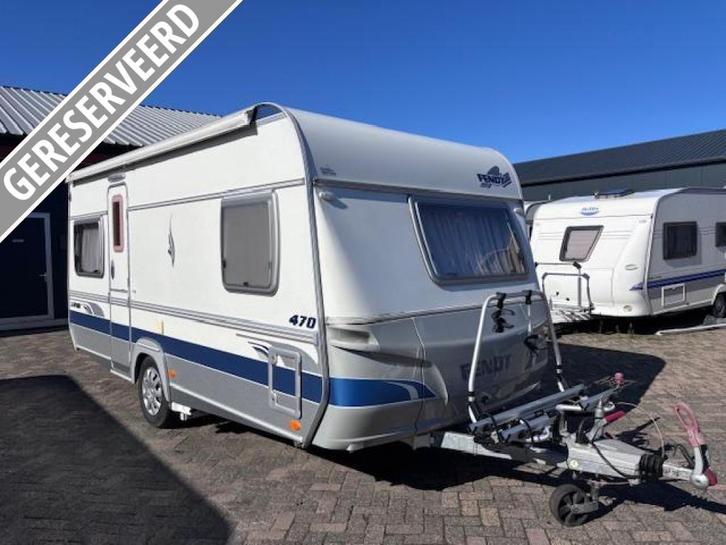 Fendt Saphir 470 TFB bj.2006, MOVER, ZAKLUIFEL, Caravans en Kamperen, Caravans, Bedrijf, tot en met 4, 1000 - 1250 kg, Rondzit