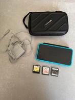 Nintendo 2DS XL Zwart - Zo goed als nieuw, Met games, Ophalen of Verzenden, Zo goed als nieuw, Zwart